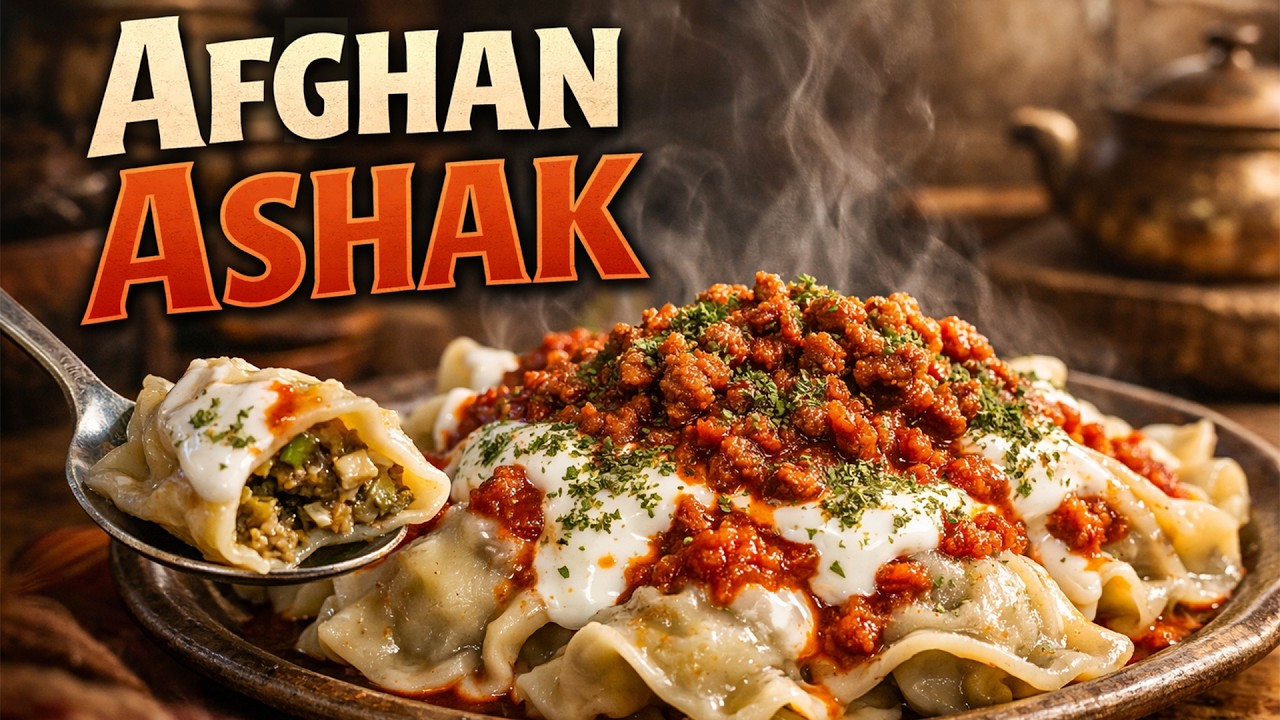 Ashaak | Afghanistans Most Delicious and Famous Food