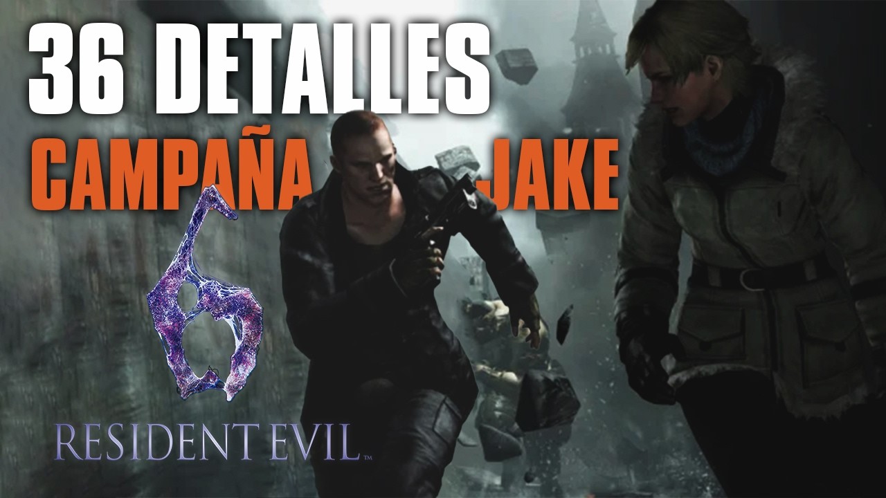 36 Detalles BASADÍSIMOS en RESIDENT EVIL 6 - (Campaña de Jake)