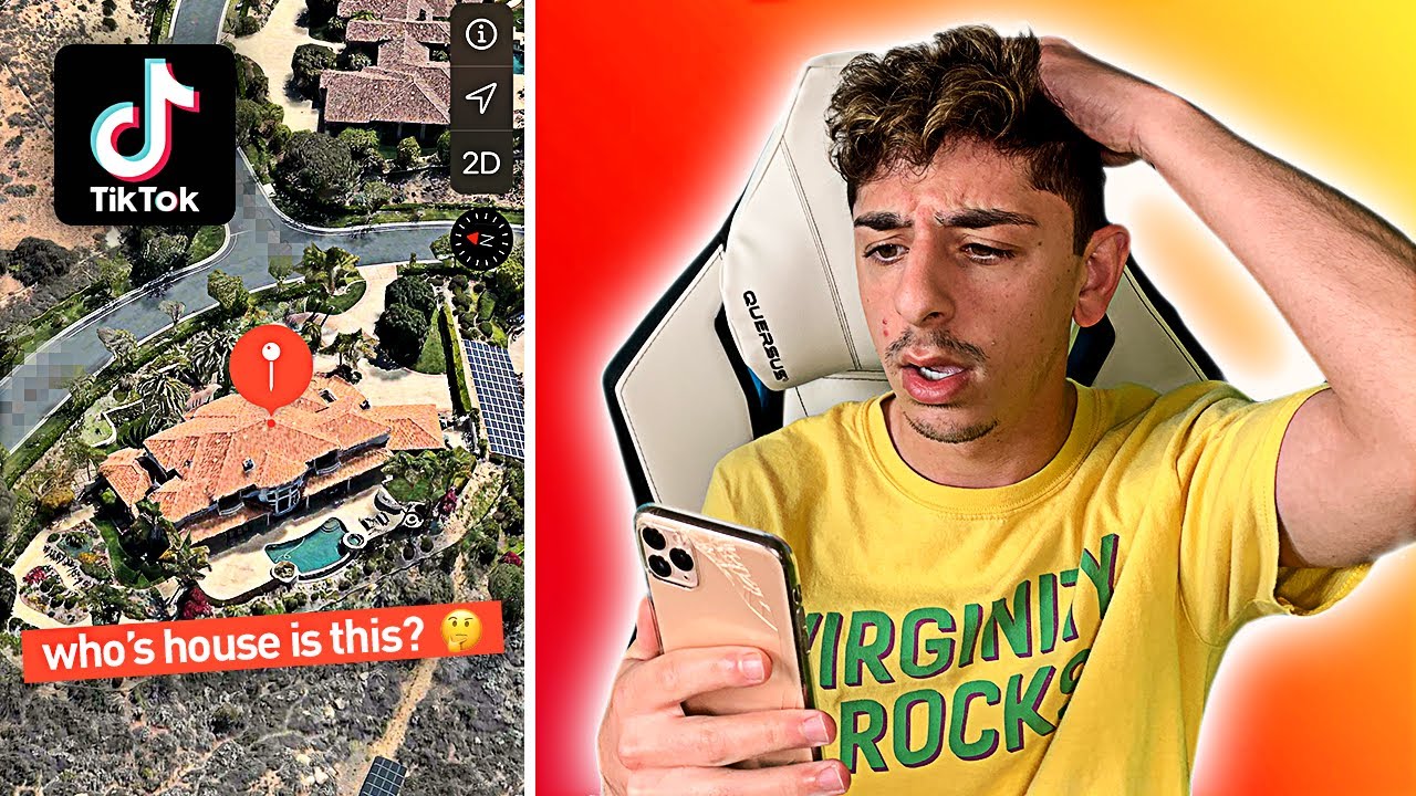 Reacting to TikToks About Me! (HE LEAKED MY ADDRESS)