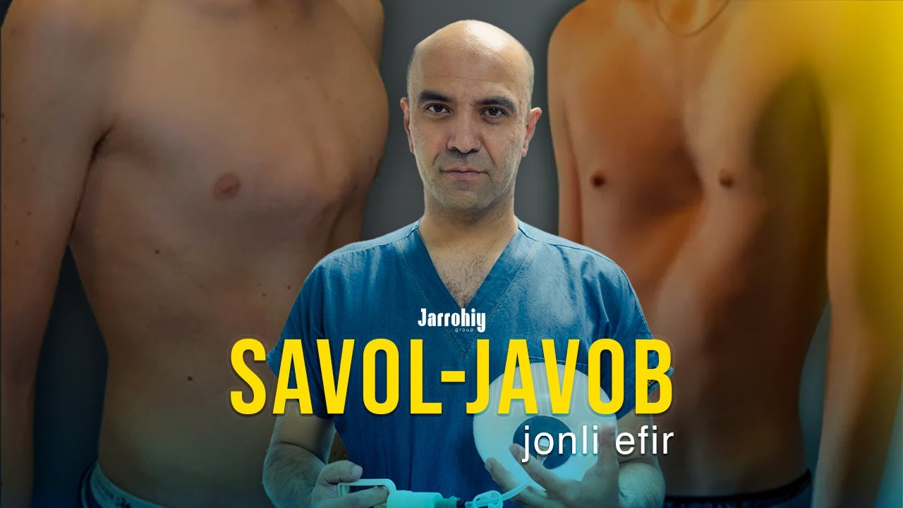 Ko'krak qafasi deformatsiyasiga oid barcha savollarga javob berdim | #drjarrohiy