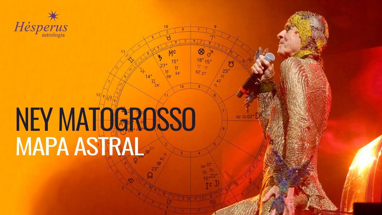 Análise do Mapa Astral de Ney Matogrosso