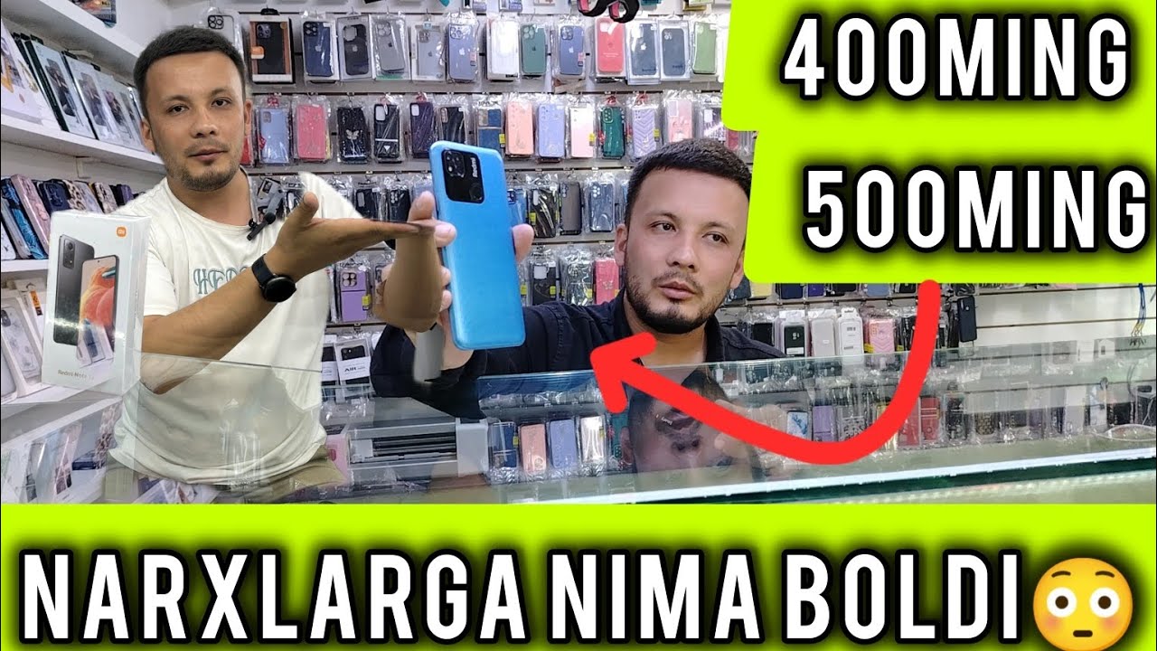 Narxlarga nima bo'ldi 400ming 500ming eng arzon TELEFONLAR #telefon