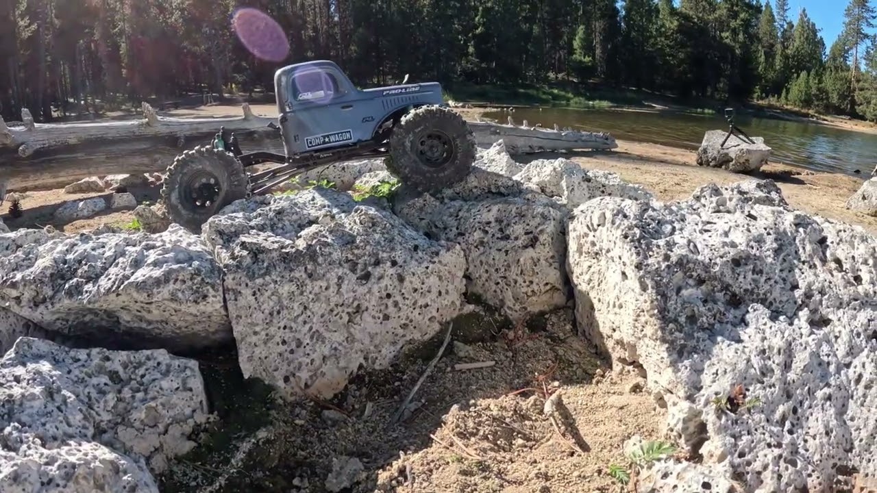 Dodge Power Wagon Exploring the rocky shoreline Sept 2025 