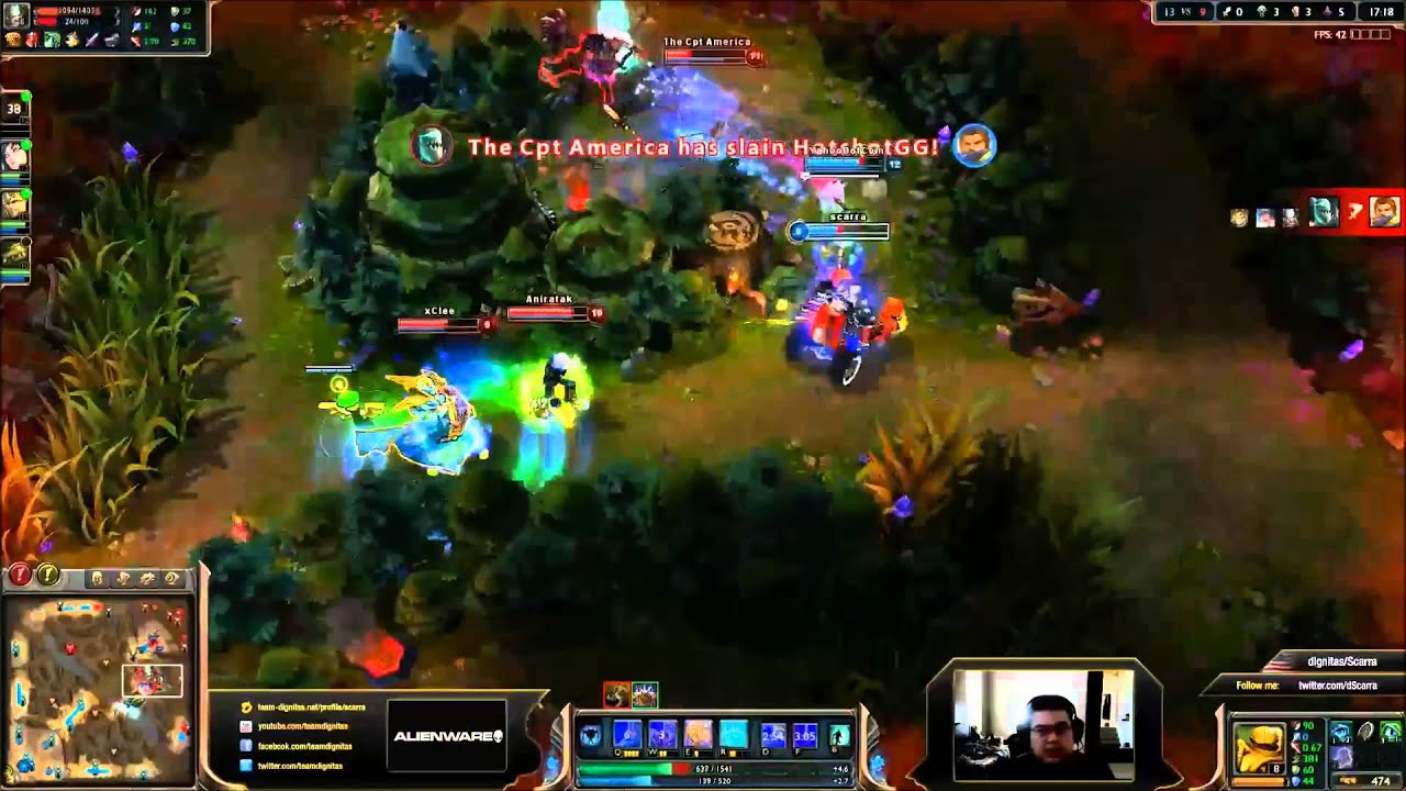 Scarra - Blitzcrank Support Gameplay (Diamond 1)