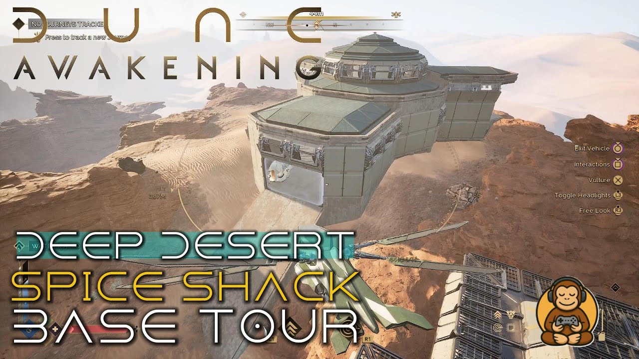 Dune Awakening: Deep Desert Spice Base for Solo Players or Small Guilds | Compact & Efficient