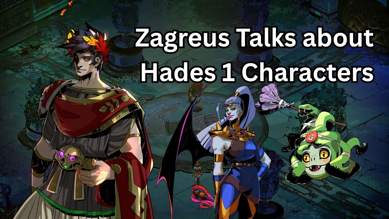 Hades II - Zagreus Talks about Hades 1 Characters (New Dialogues from Patch 1)