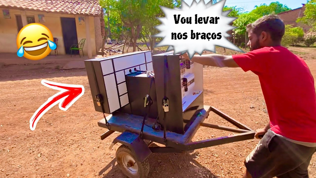 Levei o MINI PAREDÃO no balneário Part 2 | Resenha😂