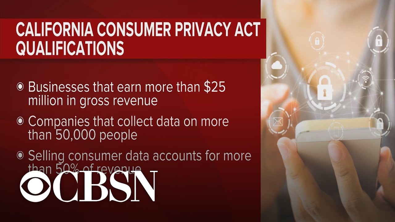 New consumer privacy law takes effect in California