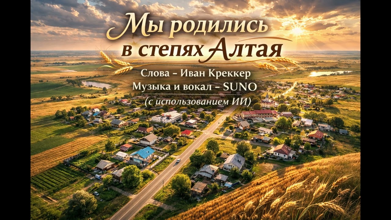 Мы родились в степях Алтая