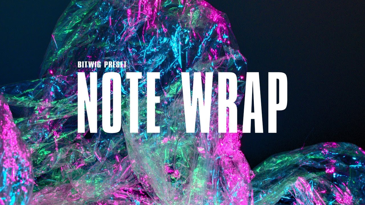 Note Wrap chord auto inversions - free Bitwig 4.2 Note Grid Preset