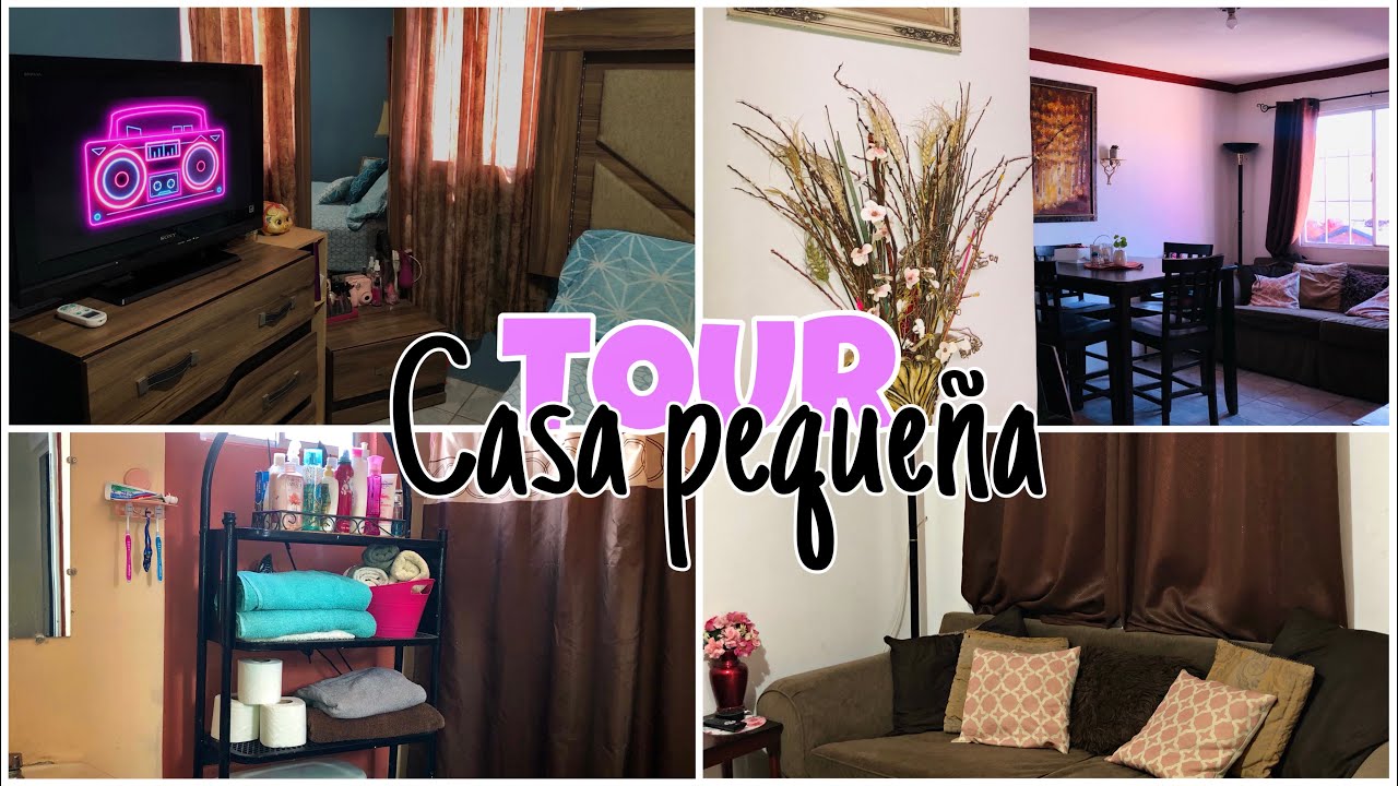 TOUR POR CASA INFONAVIT 🏠🌸 Casa pequeña #INFONAVIT