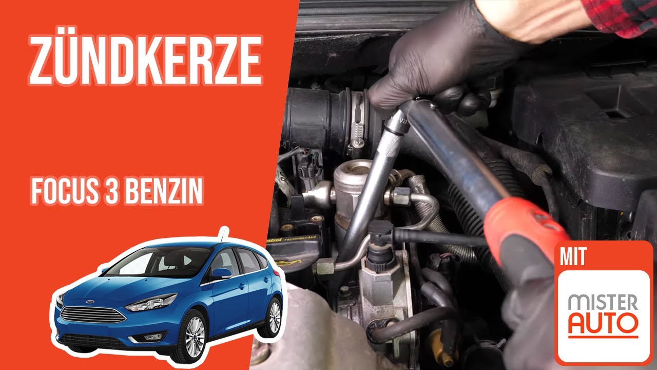 Wie Focus 3 1.0 Ecoboost Zündkerze wechseln ⚡