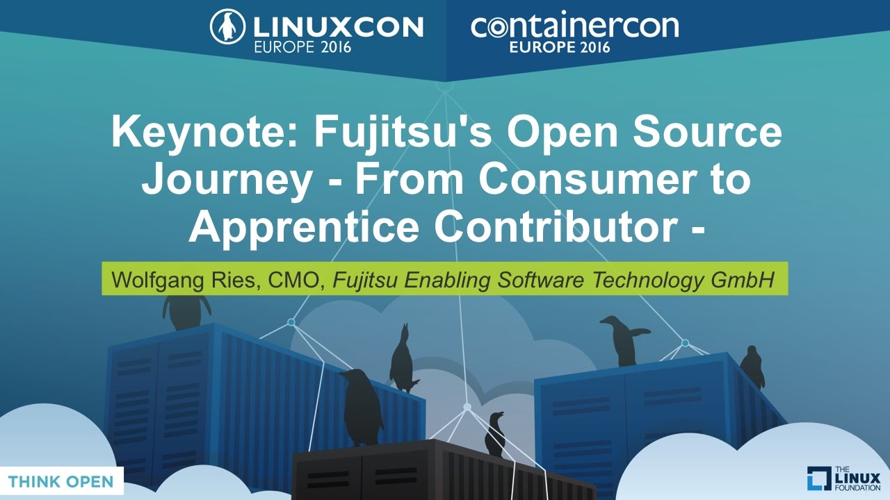 Keynote: Fujitsu's Open Source Journey - From Consumer to Apprentice Contributor