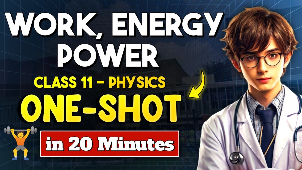 Work Energy and Power ONE SHOT Revision | Physics ONE SHOT for NEET 2025 | WEP Revision