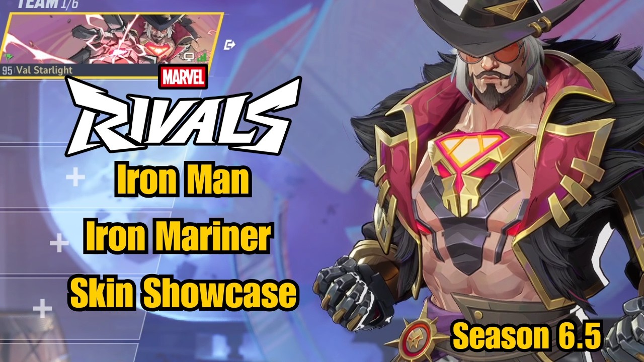 Iron Man | Iron Mariner Skin Showcase | Marvel Rivals Gameplay Season 6.5