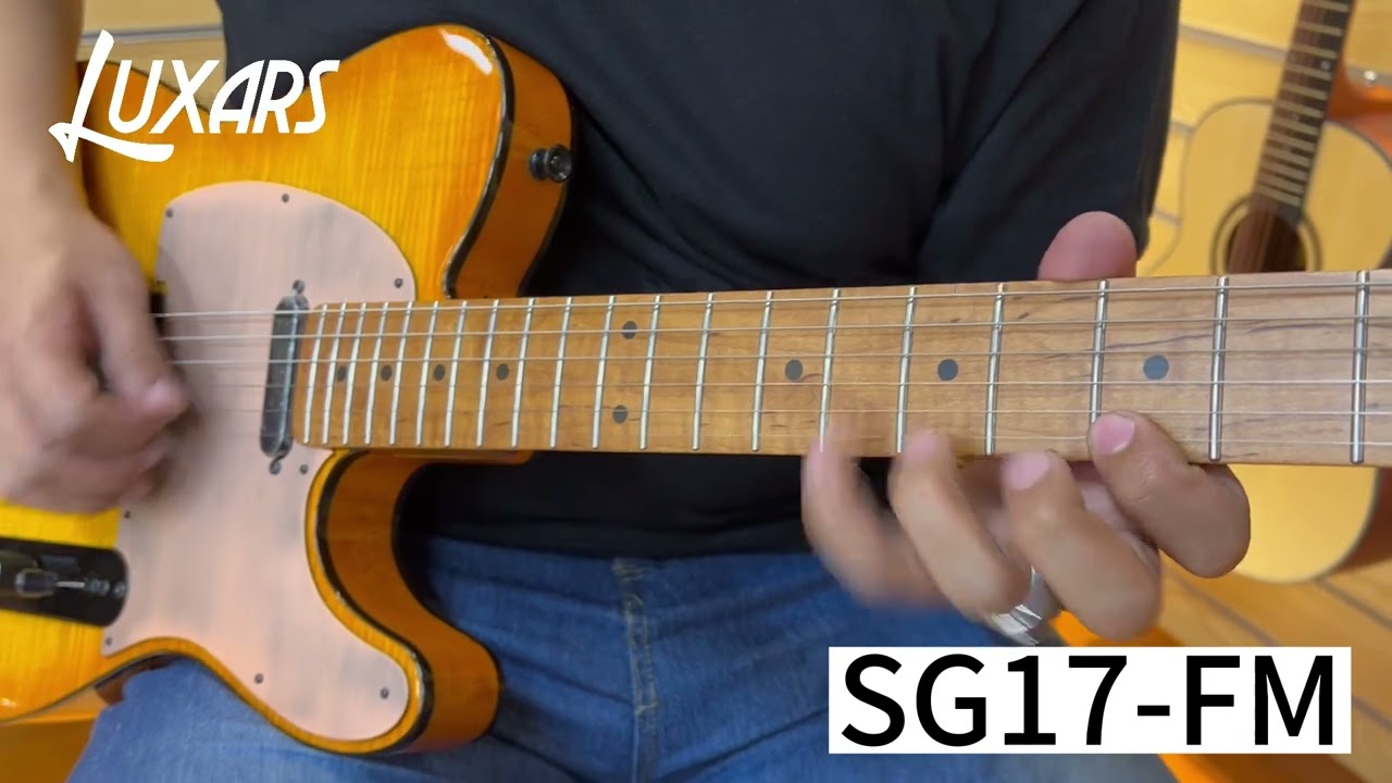LUXARS HIGH-END Electric guitar SG17-FM(Corrected model number to SG-27)