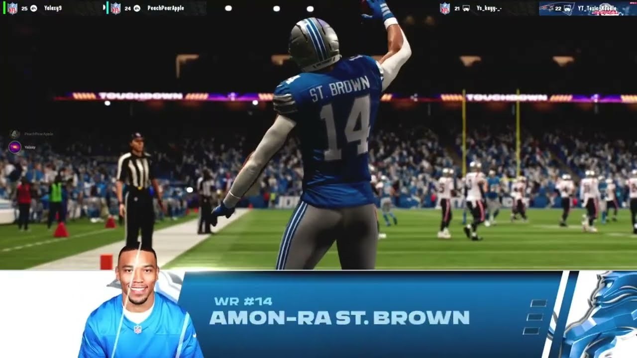 Patriots vs Lions 2v2