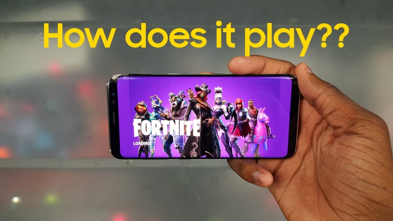 Galaxy S8 | Fortnite Gameplay