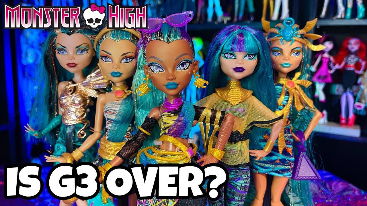 FINALLY A New G3 Doll! Monster High Nefera De Nile G3 Doll Review & Unboxing! 