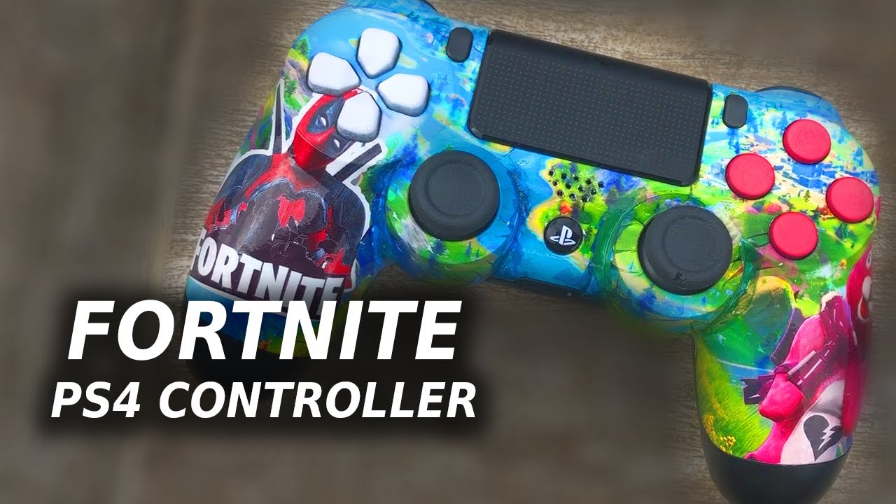 Creating an Epic Deadpool-Fortnite Themed PS4 Controller: A Step-by-Step Guide