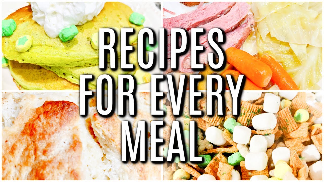 ST.  PATRICK'S DAY MENU | Easy & Simple Recipes