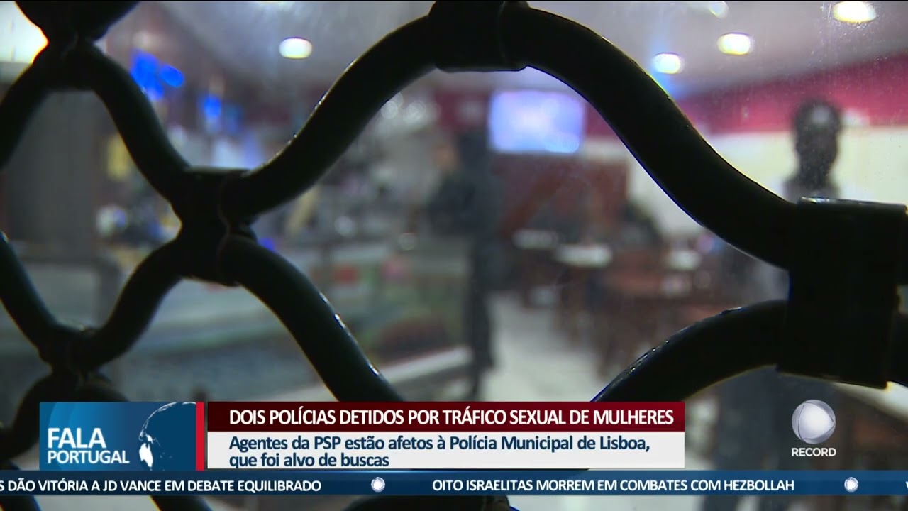 Dois polícias detidos por tráfico sexual de mulheres