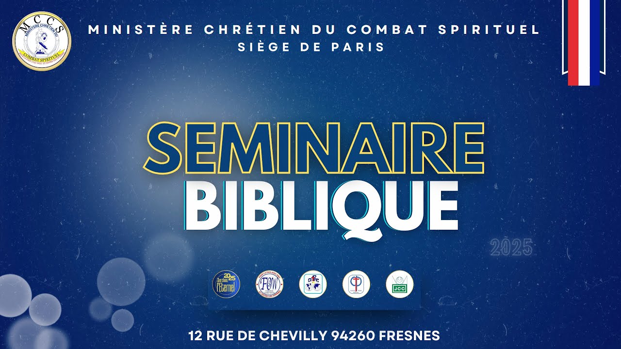 SEMINAIRE BIBLIQUE AVEC APOTRE JEAN-CLAUDE KAYEMBE - 16/12/2025