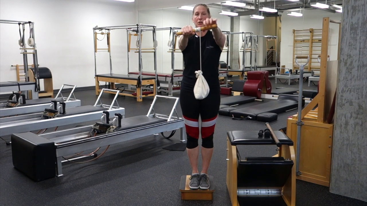 Using the Gratz Pilates Beanbag Roll-Up Device