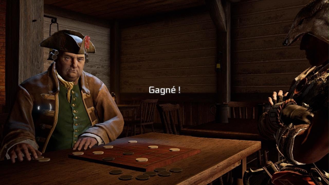 Assassin's Creed III Remastered NINE MAN'S MORRIS EAZY WIN EXPERT #NineMansMorris #Expert #AC3