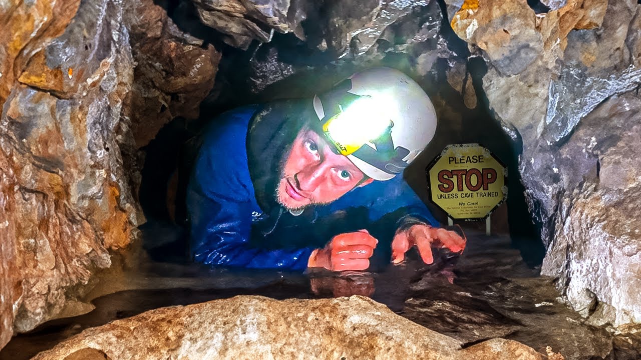 Kruipen door de Meest Claustrofobische Grot!