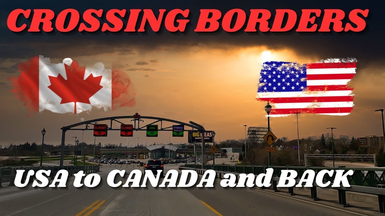 Crossing Borders USA to Canada and Back: Peace Bridge to Rainbow Bridge Adventure!