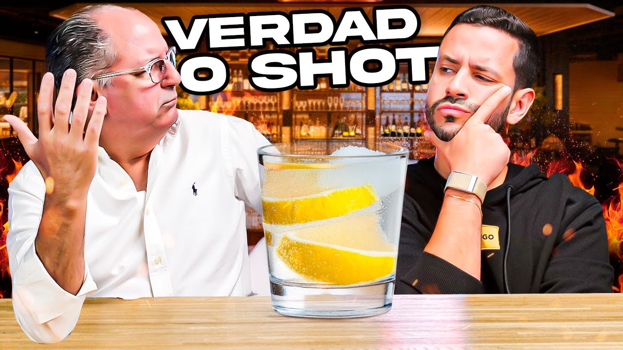 ¿Te agrada mi pareja actual? 😱 | VERDAD O SHOT entre Padre e Hijo (Ft. Carlos Duran y su Papá)