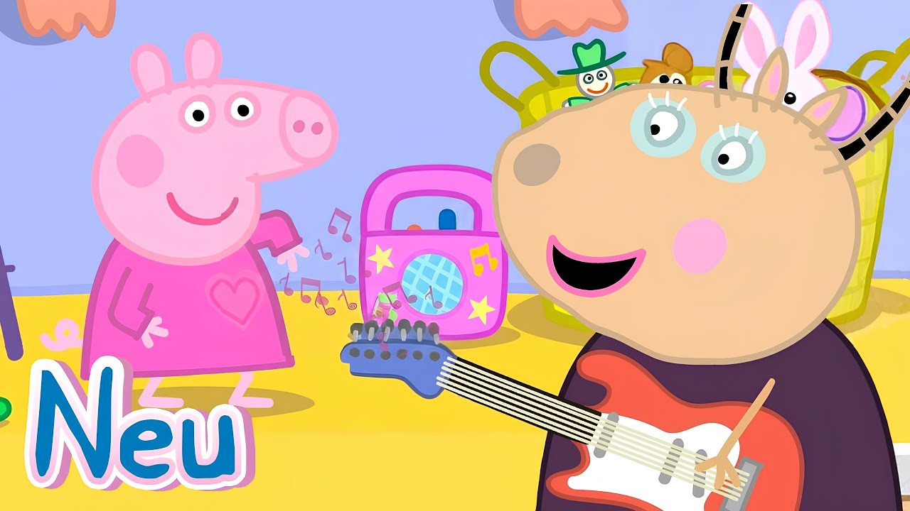 Peppa Wutz 💃 Singen und Tanzen! 🎤 Cartoons auf Deutsch