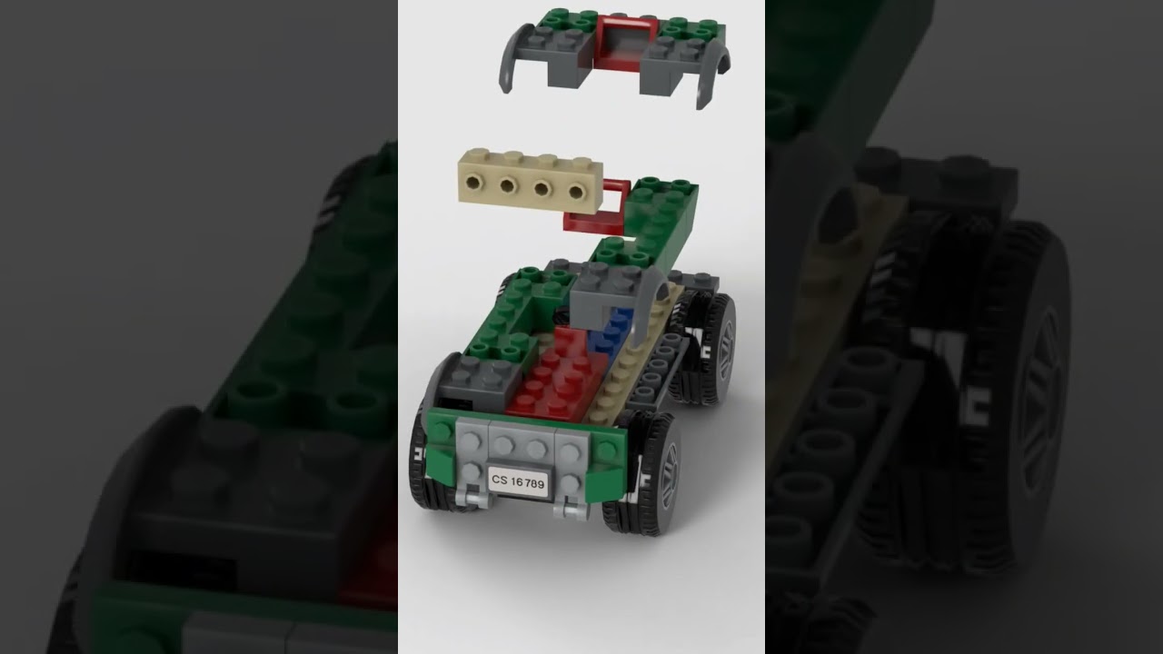 we build - Lego 4x4 Off-road car