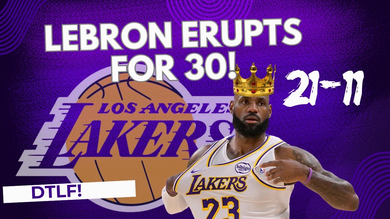 LEBRON & JAKE HELP LAKERS BEAT GRIZZLIES!!!