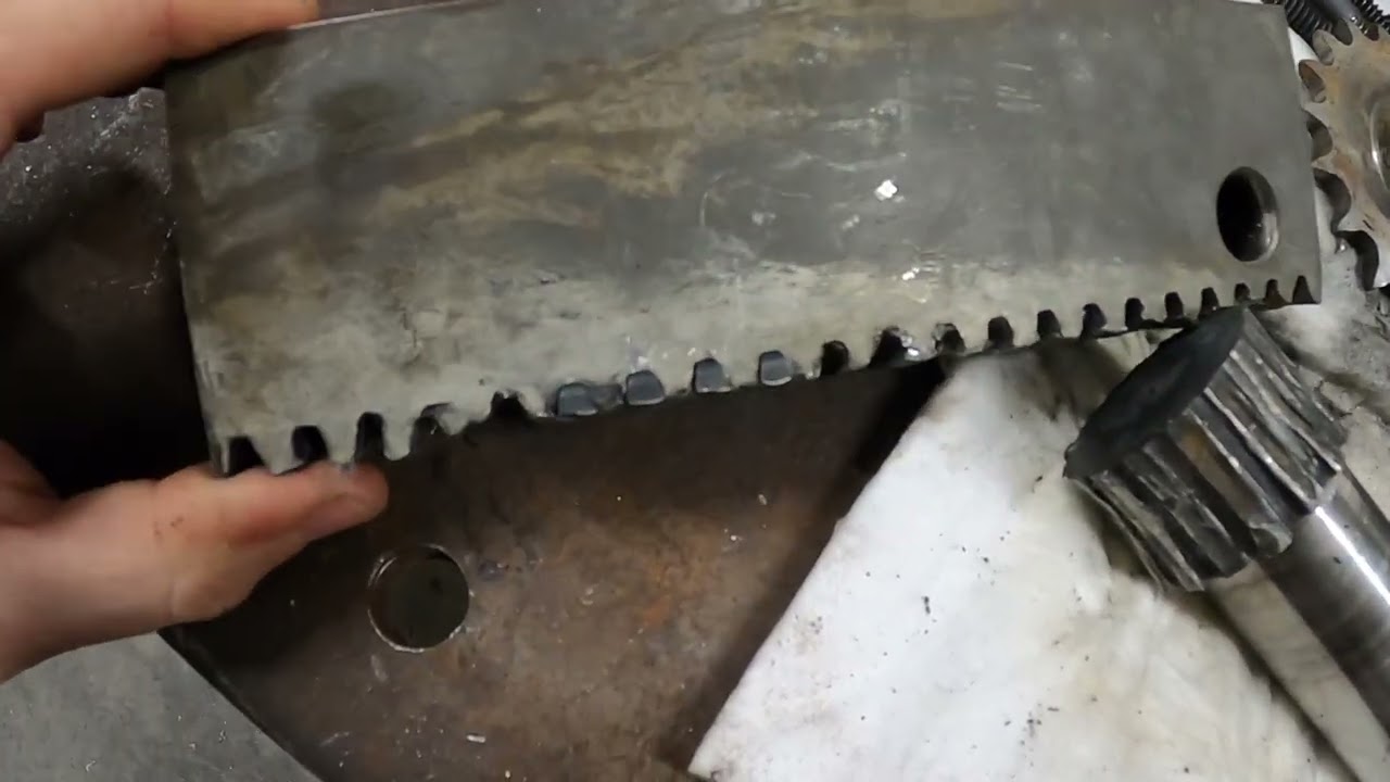 1940 Cincinnati No 2 Vertical Mill Head Feed Repair Part 1