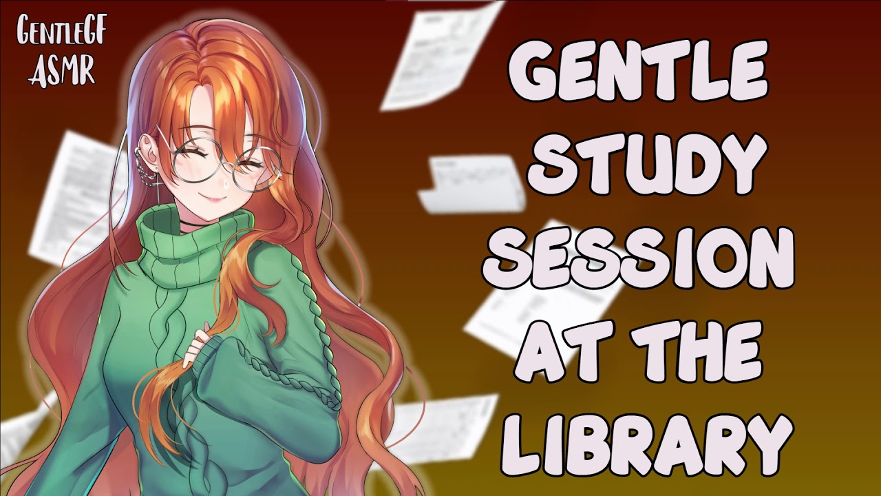 ASMR Study Session At The Library | Sleep Aid | Girlfriend RP | Page Turning & Writing Sounds