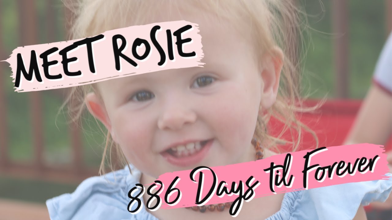 ROSIE'S ADOPTION JOURNEY - Meet our daughter
