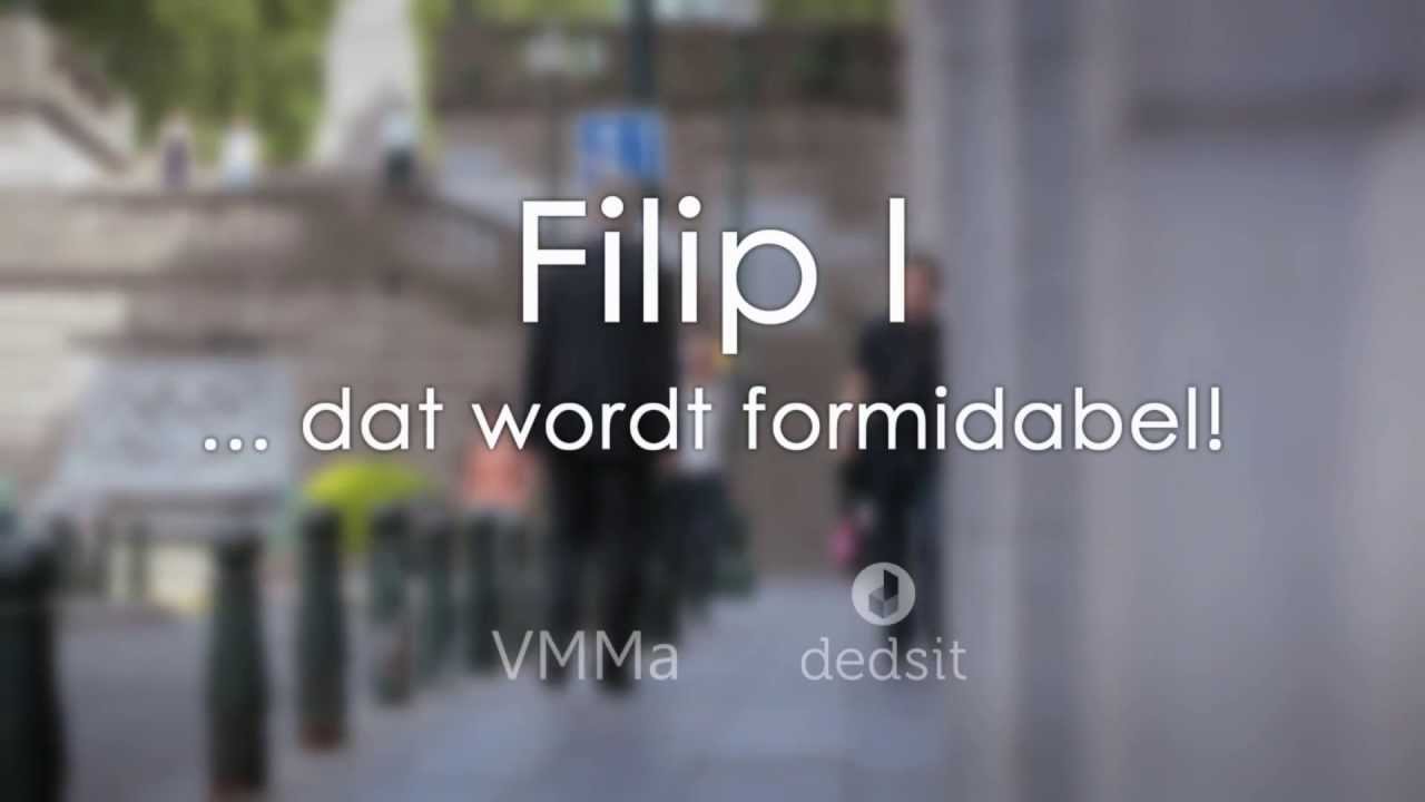 Koning Filip is er helemaal klaar voor!