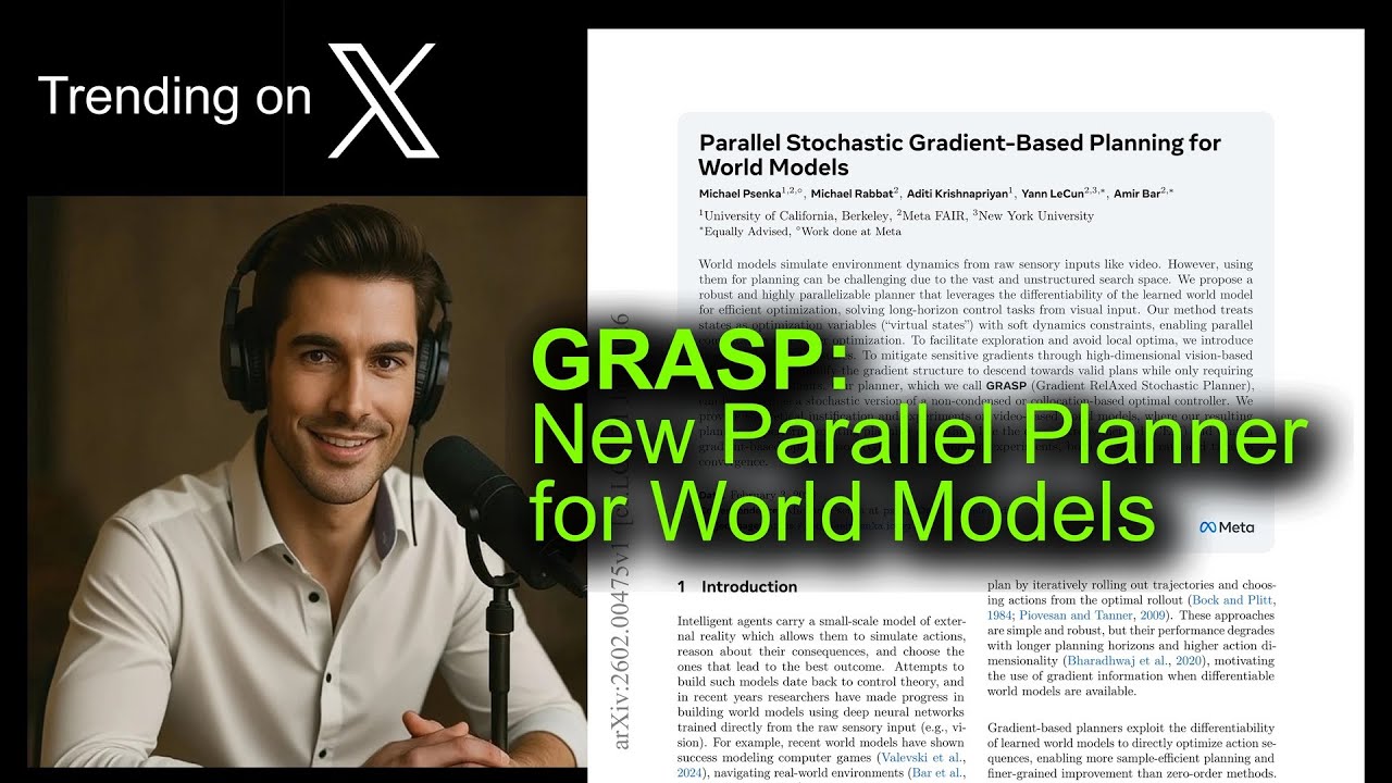 GRASP: New Parallel Planner for World Models