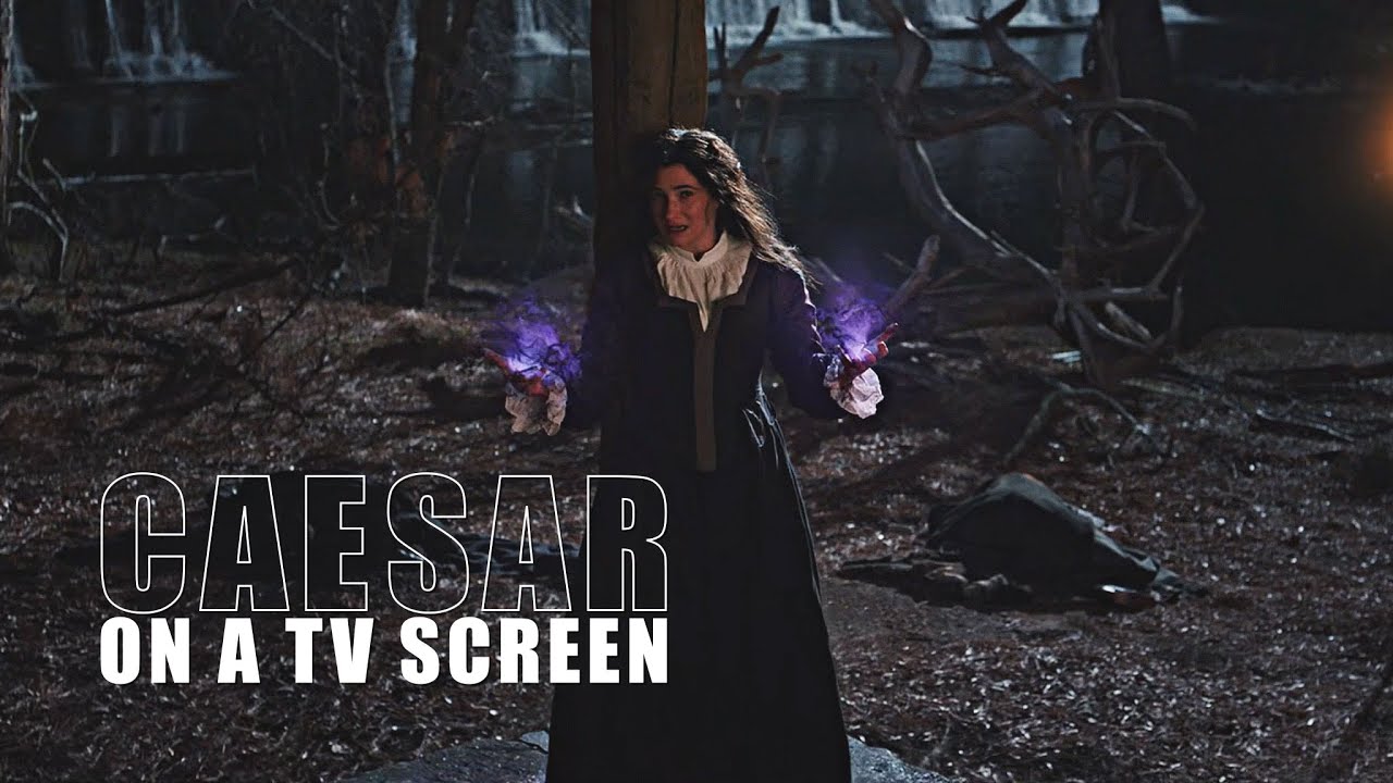 agatha harkness — caesar on a tv screen