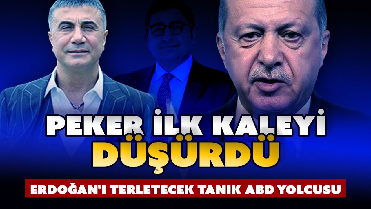 Peker ilk kaleyi düşürdü! Erdoğan'ı terletecek tanık ABD yolcusu