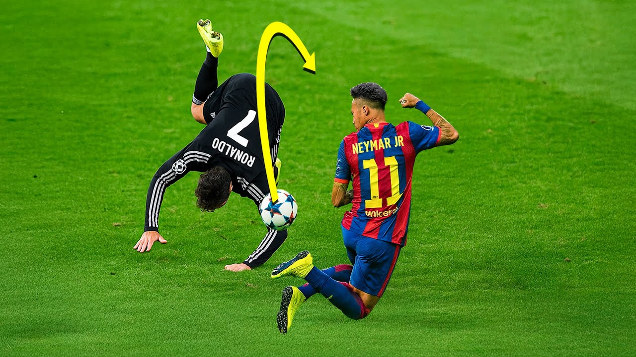 Neymar em seu AUGE nem Cristiano Ronaldo consegue pará-lo!