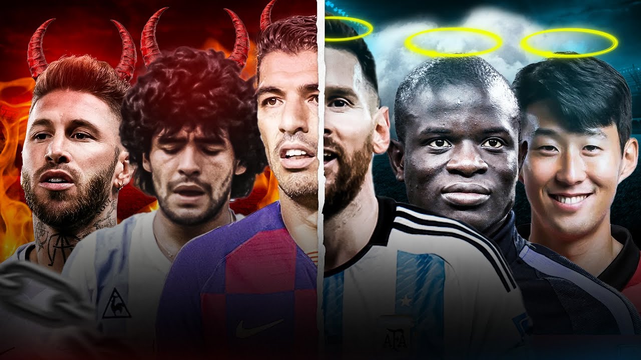 Most Hated Vs Most Loved Footballers