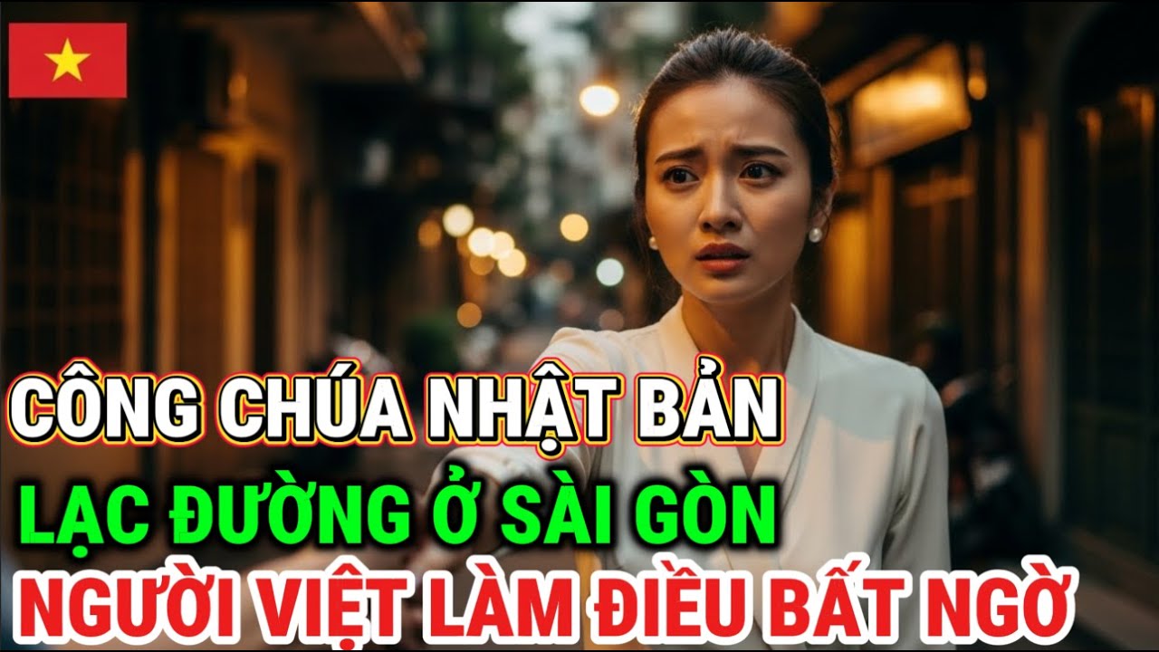 Công chúa Nhật Bản lạc giữa Sài Gòn – hành động người Việt khiến cả thế giới bất ngờ khó tin