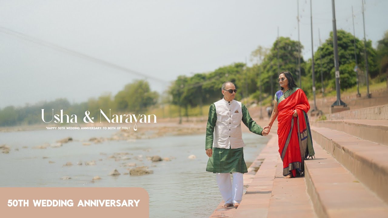50th Wedding Anniversary Video I Post Wedding Shoot | Rishikesh Uttarakhand | Usha & Narayan