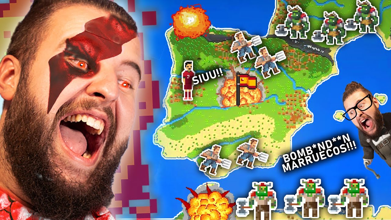 Soy El DIOS De La GUERRA En Europa!!! | Simulador de Dios | WORLDBOX