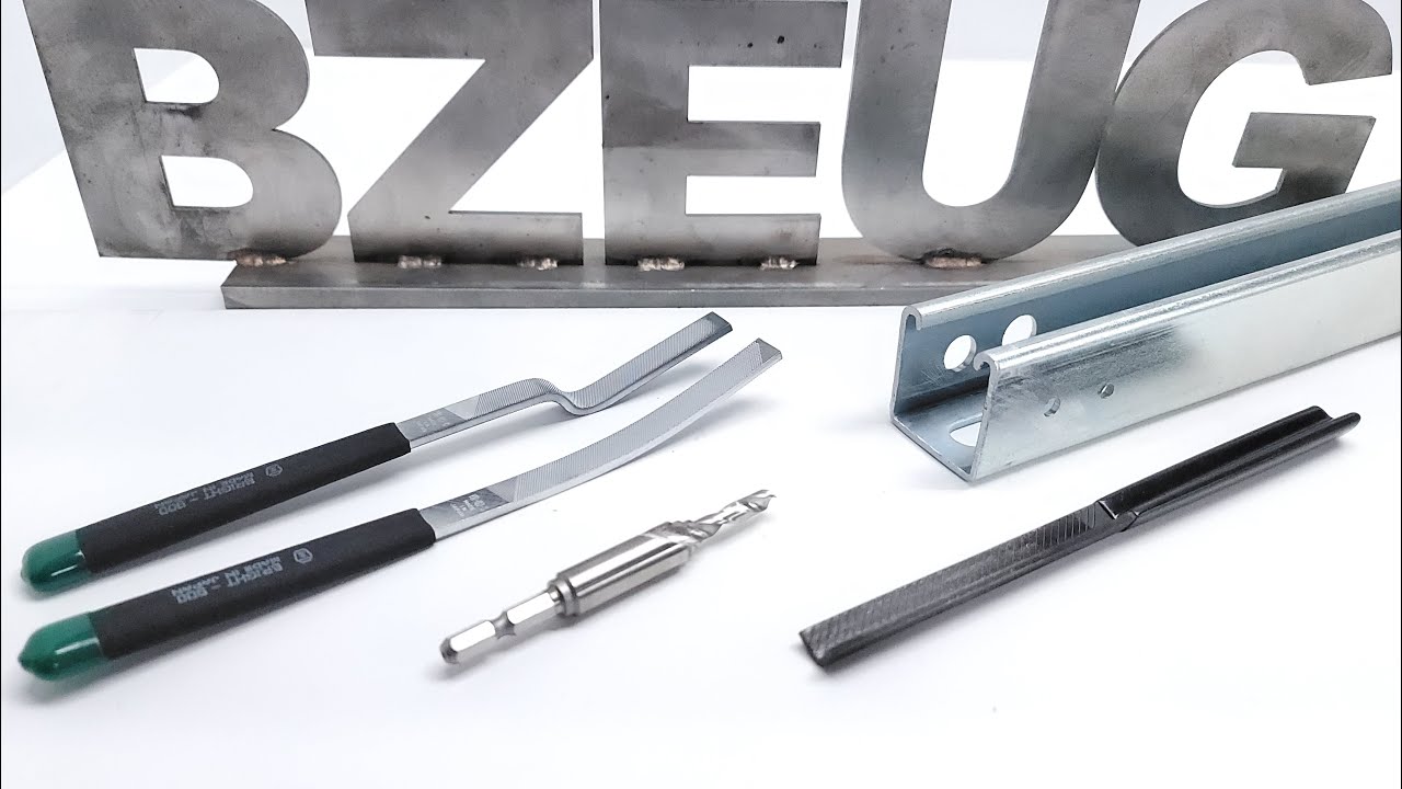 Japanese Strut Tools: STAR-M Strut Drill, Tsubosan Curved Files, DC-LID MAKDYL1 Right Angle File.