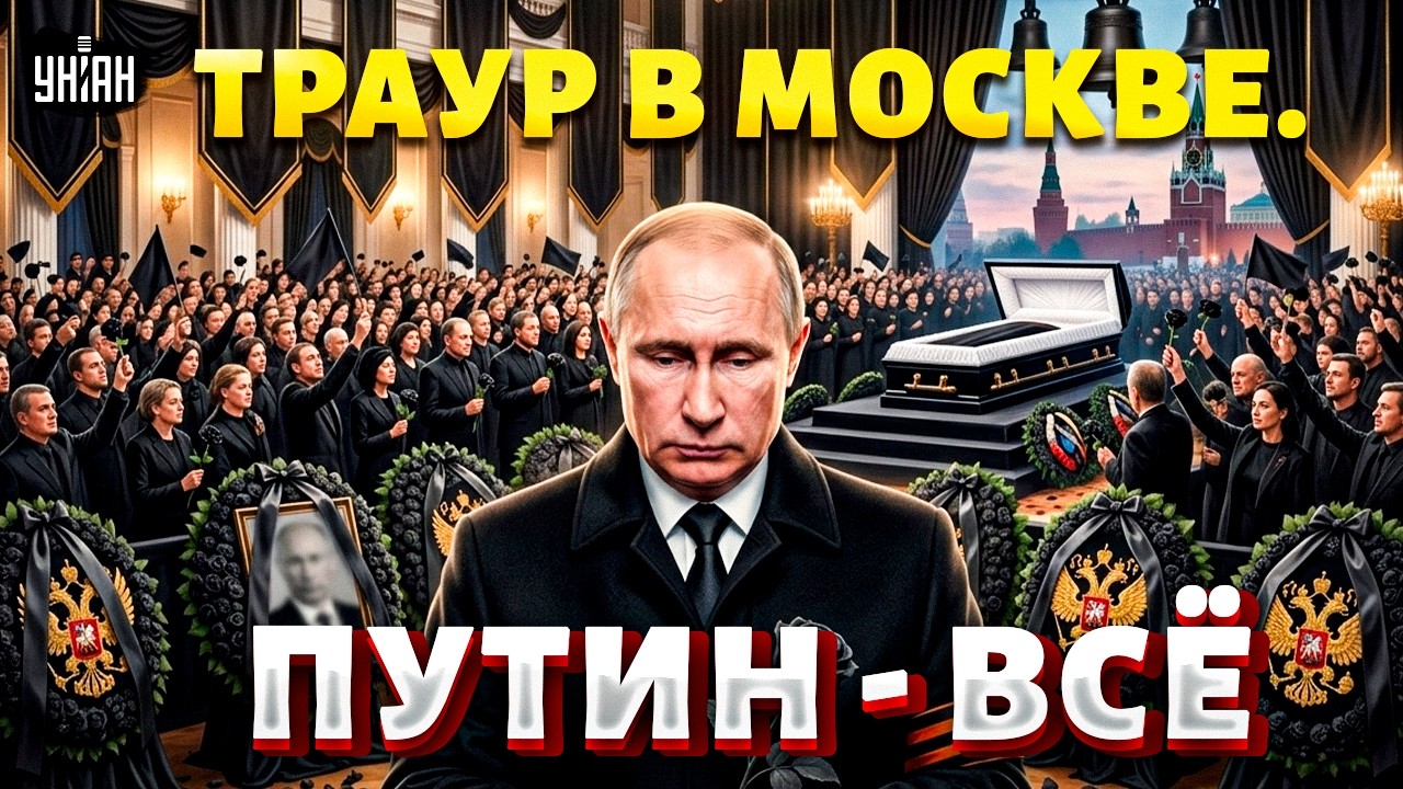 СРОЧНО! ПРОЩАНИЕ С Путиным. Траурный звон в Кремле: некролог для бункерного готов