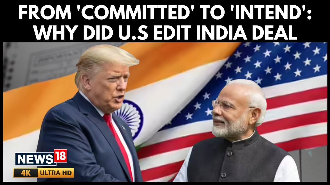 US Tweaks Language Ahead Of India Deal | White House Softens India Tariff References | 4K | N18G